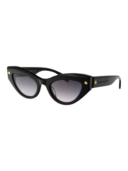 Okulary przeciwsłoneczne Alexander Mcqueen czarne