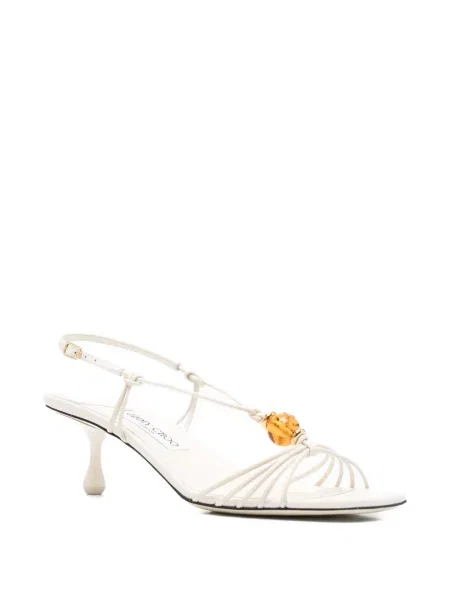 Sandale Jimmy Choo alb