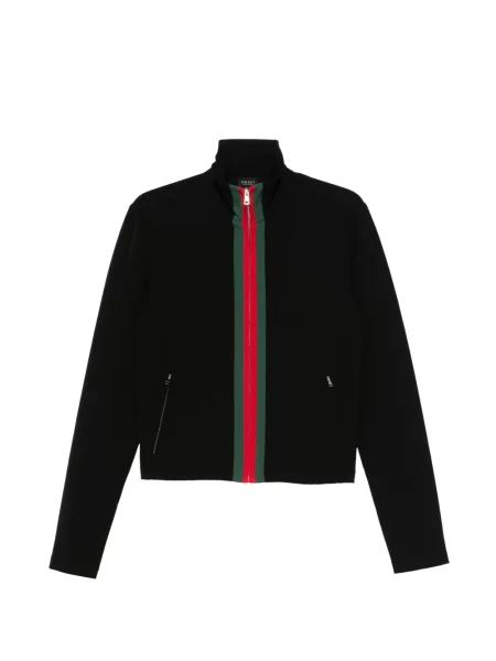 Strečová bunda Gucci černá