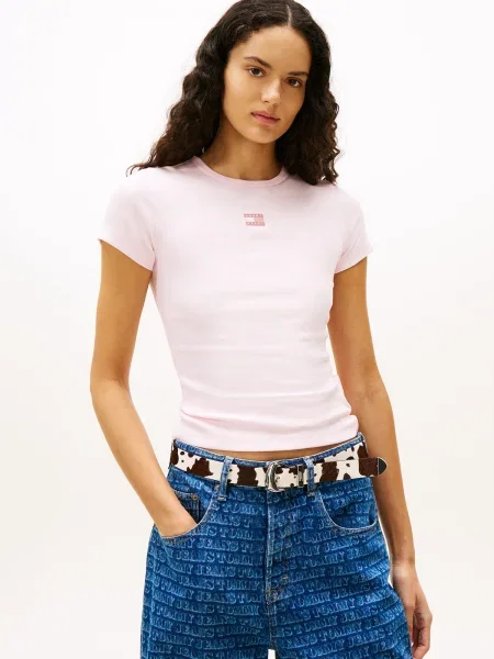 Tommy Jeans Tricou roz