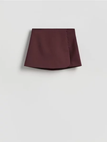 Reserved Спідниця-шорти з додаванням буряковий 