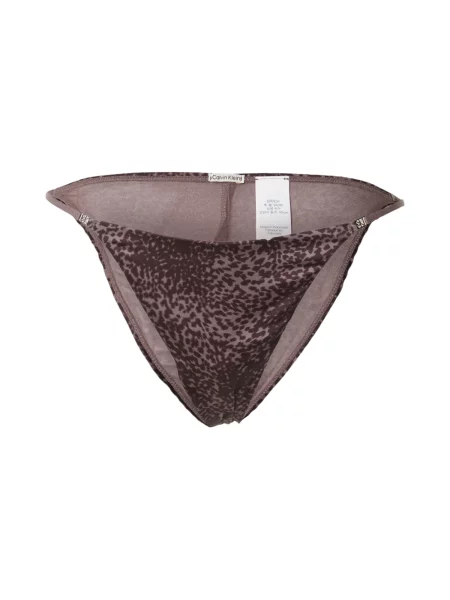 Calvin Klein Underwear Spodnje hlačke temno / pikčasto / burgund rjava