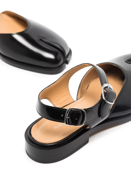 Sandale Maison Margiela din piele negru