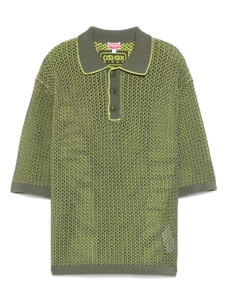 Polo Kenzo tricotate verde