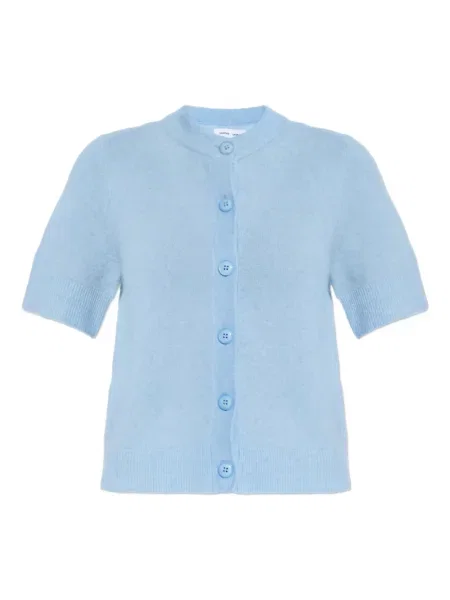 Cardigan Samsøe Samsøe scurt albastru