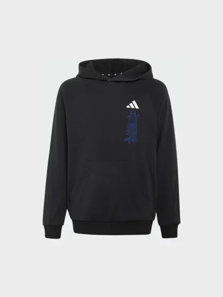 Дитяче Худі adidas комбінований верх чорний