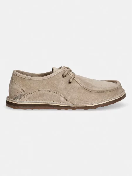 Замшевые туфли Fly London