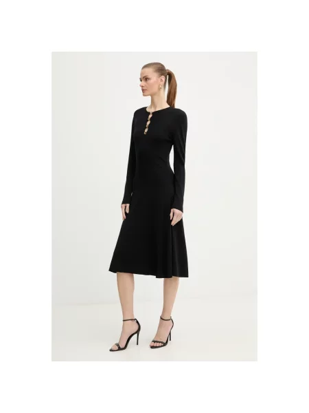 Sukienka midi Karl Lagerfeld czarna