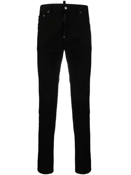 Skinny fit traperice Dsquared2 crna