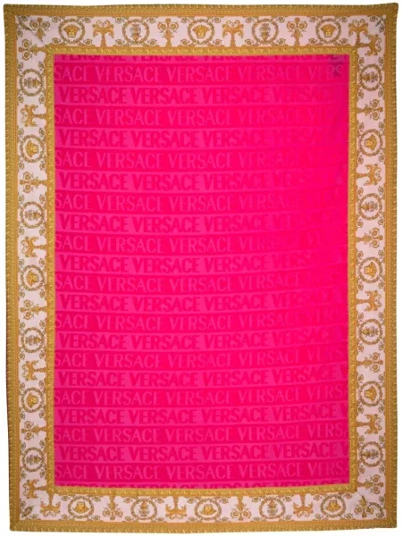 Chalatas Versace rožinė