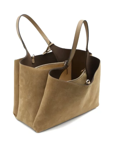 Geantă shopper Tod's din piele de căprioară