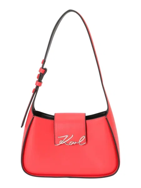 Crossbody kabelka Karl Lagerfeld K/Signature červená