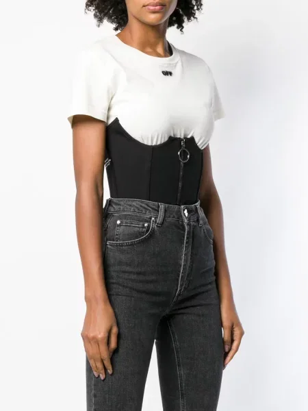 Top Off-white alb