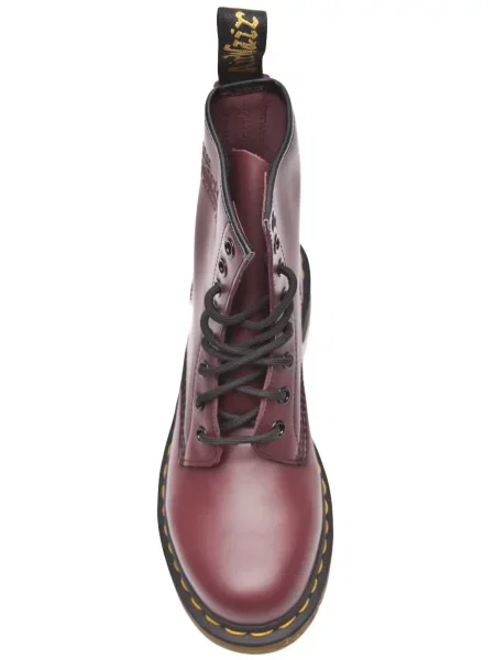 Kotníkové boty Dr. Martens červené