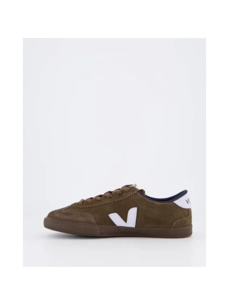 Sneakersy Veja Volley skórzane brązowe