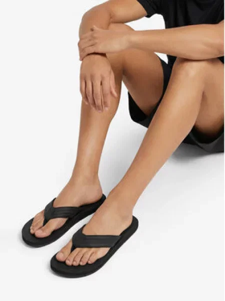 Vietnámi papucs Quiksilver fekete