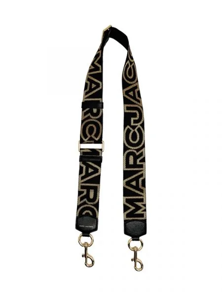 Marc Jacobs Curele pentru genți THE OUTLINE LOGO WEBBING negru