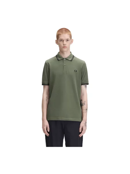 Koszula Fred Perry zielona
