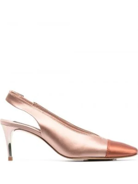 Pantofi cu toc Pedro Garcia slingback roz