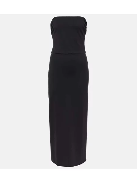 Rochie midi Staud până la genunchi de costum negru