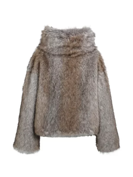 Geacă Bb Couture cu blană gri