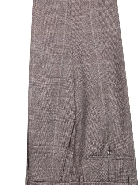 Costum Tagliatore în carouri maro