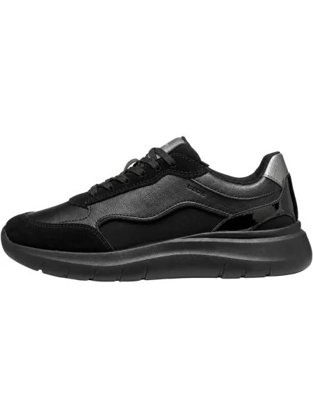 Sneakers Geox D Plummery negru