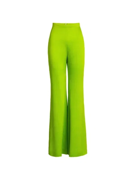 Pantaloni Silvia Tcherassi evazate verde