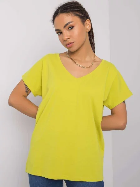 Tricou Fashionhunters verde