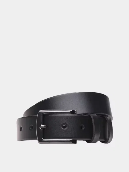 Кожаный ремень Borsa Leather черный