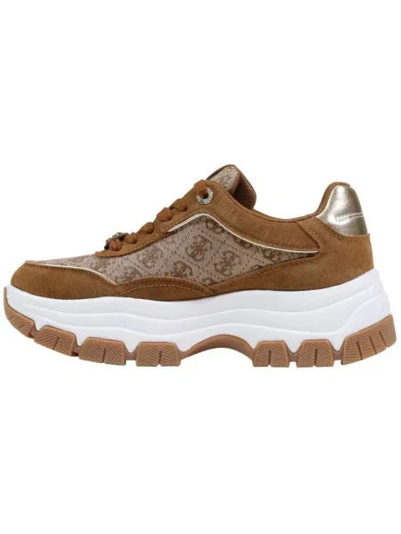 Sneakersy Guess hnedá