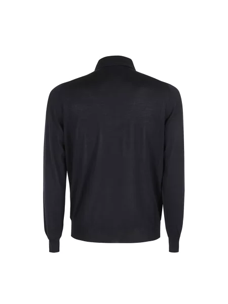 Sweter Filippo De Laurentiis wełniany niebieski