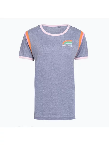 Tricou pentru femei Rip Curl Surf Side Ringer navy