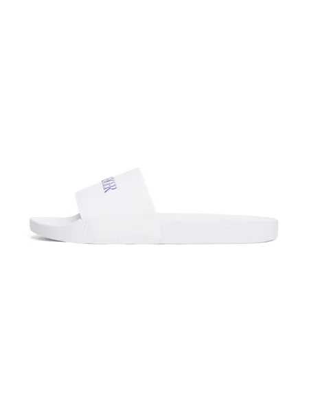 Saboți Tommy Hilfiger cu imagine alb