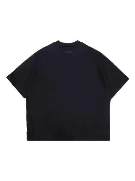 Raštuotas marškinėliai Fear Of God Essentials juoda