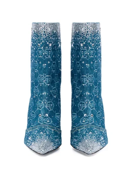 Botine Philipp Plein albastru