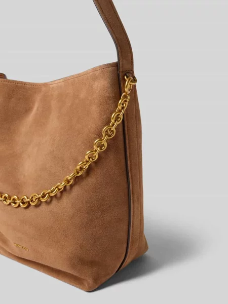 Torebka ze skóry z aplikacją z metką model NOLITA' Michael Michael Kors