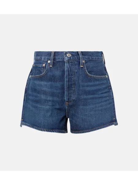Szorty jeansowe Citizens Of Humanity niebieskie