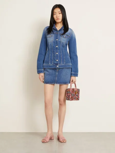 Dolce & Gabbana Kabelka S Flitry růžová / tmavě oranžová / tmavě zelená