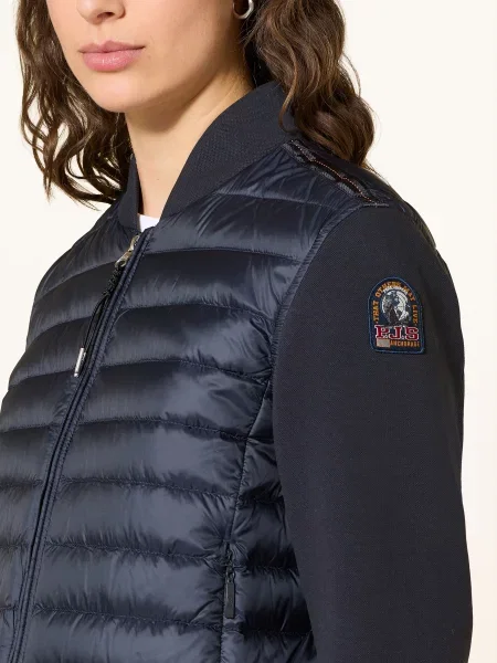 Parajumpers Lehká Péřová Bunda Kalysta Z Kombinace Materiálů tmavě modrá
