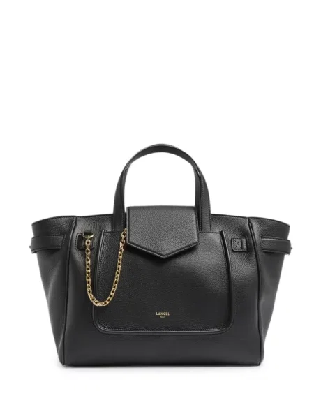Geantă shopper Lancel din piele negru