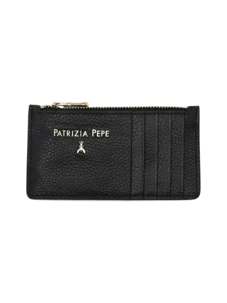 Portofel Patrizia Pepe din piele negru