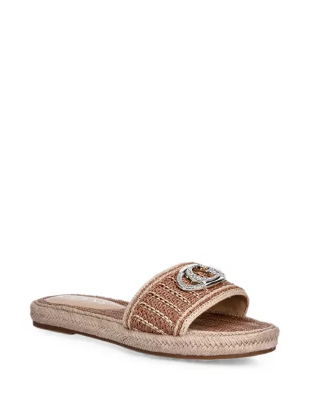 Sandale Guess cu autograf maro