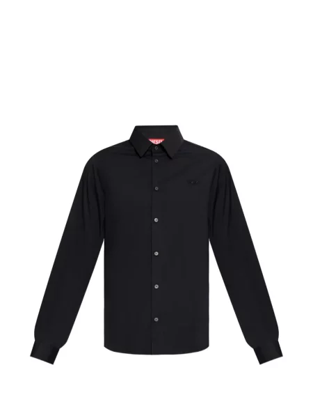 Cămașă Diesel cu broderie negru