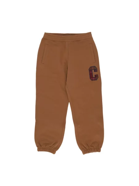 Spodnie dresowe Carhartt Wip brązowe