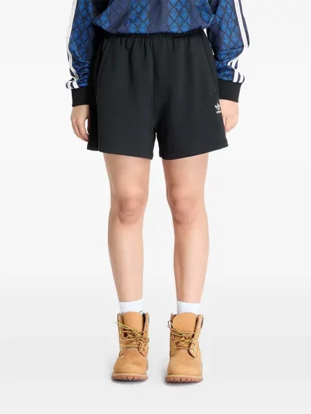 Prugasta majica Adidas crna