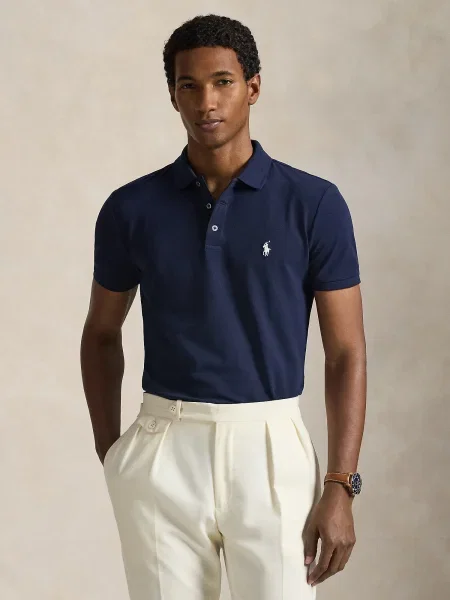 Polo Ralph Lauren Tricou bleumarin alb