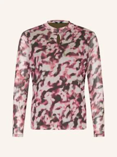 Tričko s dlouhým rukávem More & More khaki