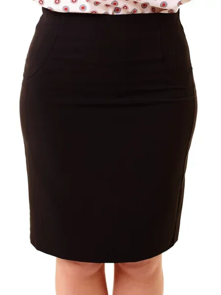Спідниця міні LadyLike бавовна/поліестер чорний