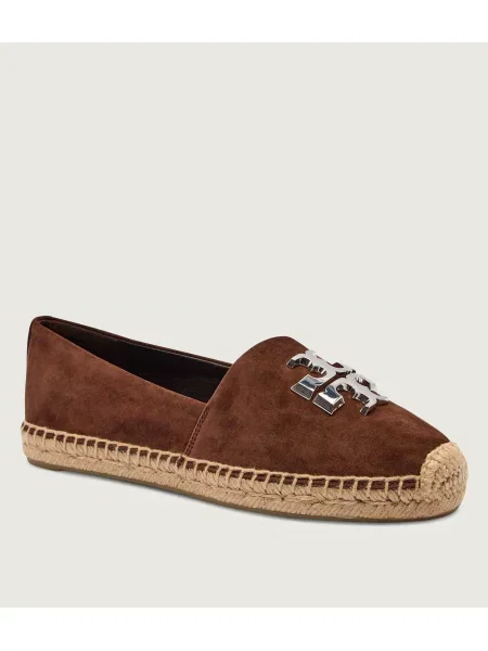 TORY BURCH De piele espadrile ELEANOR maro